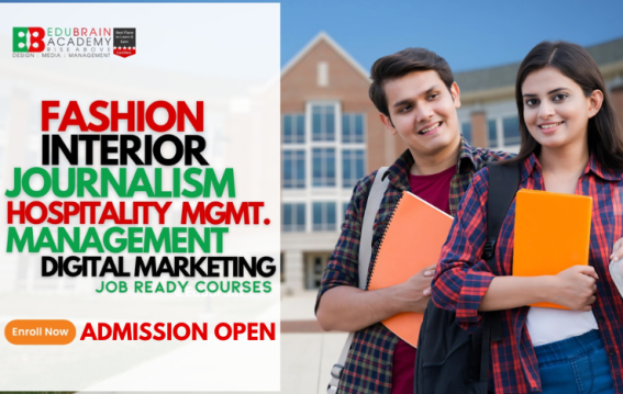 Admissions Open for Fashion and Interior Design Courses at Edu Brain